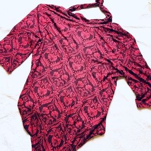 Delicate Open Back Bodysuit